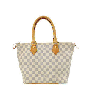 Louis Vuitton Damier Azur White Saleya Tote Bag
